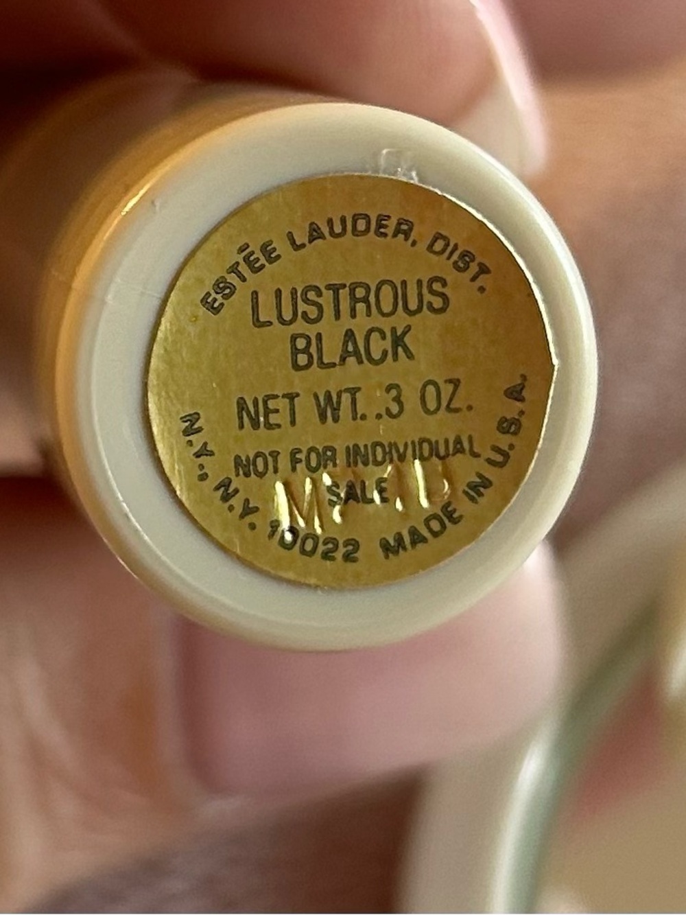 Estée Lauder Lucious Crème Mascara Lustrous Black RARE w/ travel compact & brush - Picture 4 of 4